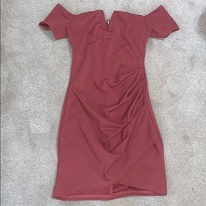 Tiger Mist off the shoulder dress
